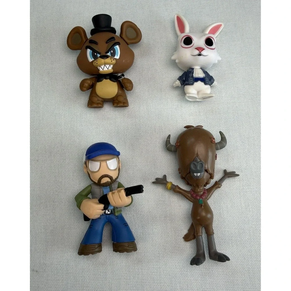 Funko Mystery Mini Lot Supernatural Bobby Singer‎ Yak FNAF Freddy Disney Rabbit